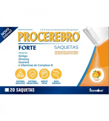 Procerebro Forte - 20 Saquetas - Fharmonat